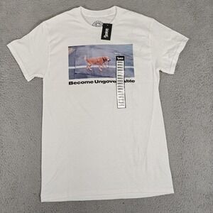 Shithead Steve Become Ungovernable Shirt Mens Small Dog Meme Graphic Spencers Te